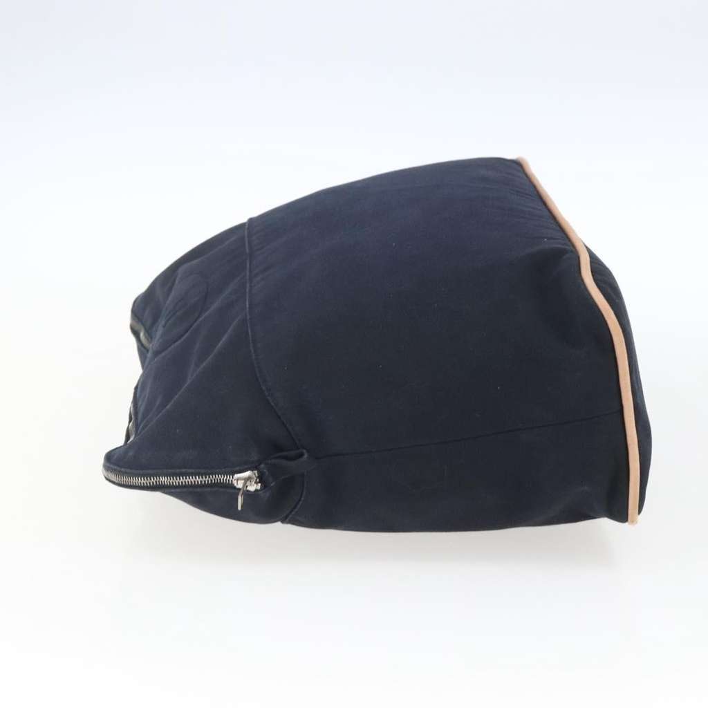 Hermès Bolide Travel Pouch Navy Canvas Good condition - Inside View