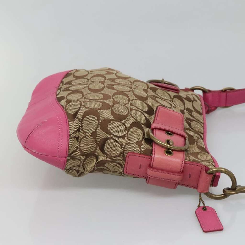 Coach Bag Beige Canvas Good condition - Inside View