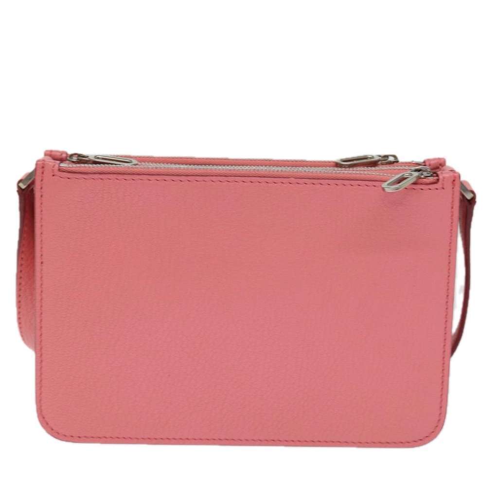 Burberry Penhurst Triple Zip Crossbody Pink Leather Very good condition - Back View