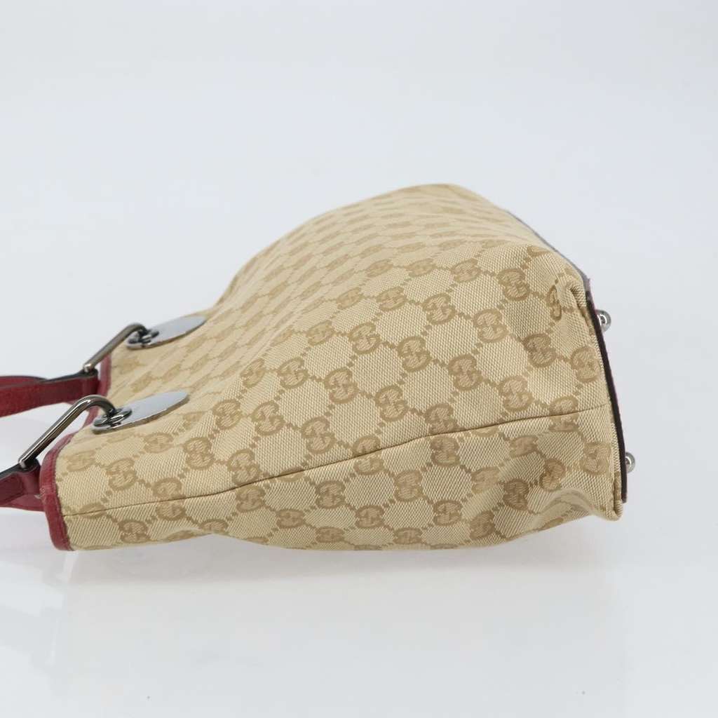 Gucci Eclipse Tote Beige Canvas Good condition - Model View