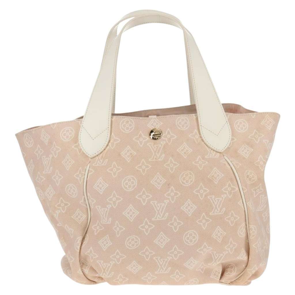 Louis Vuitton Cabas Ipanema Beige Canvas Good condition - Back View