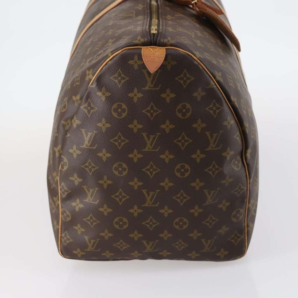 Louis Vuitton Keepall Bag Brown Canvas Good condition - Model View