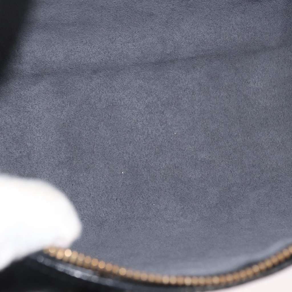 Louis Vuitton Soufflot Handbag Black Leather Good condition - Box View