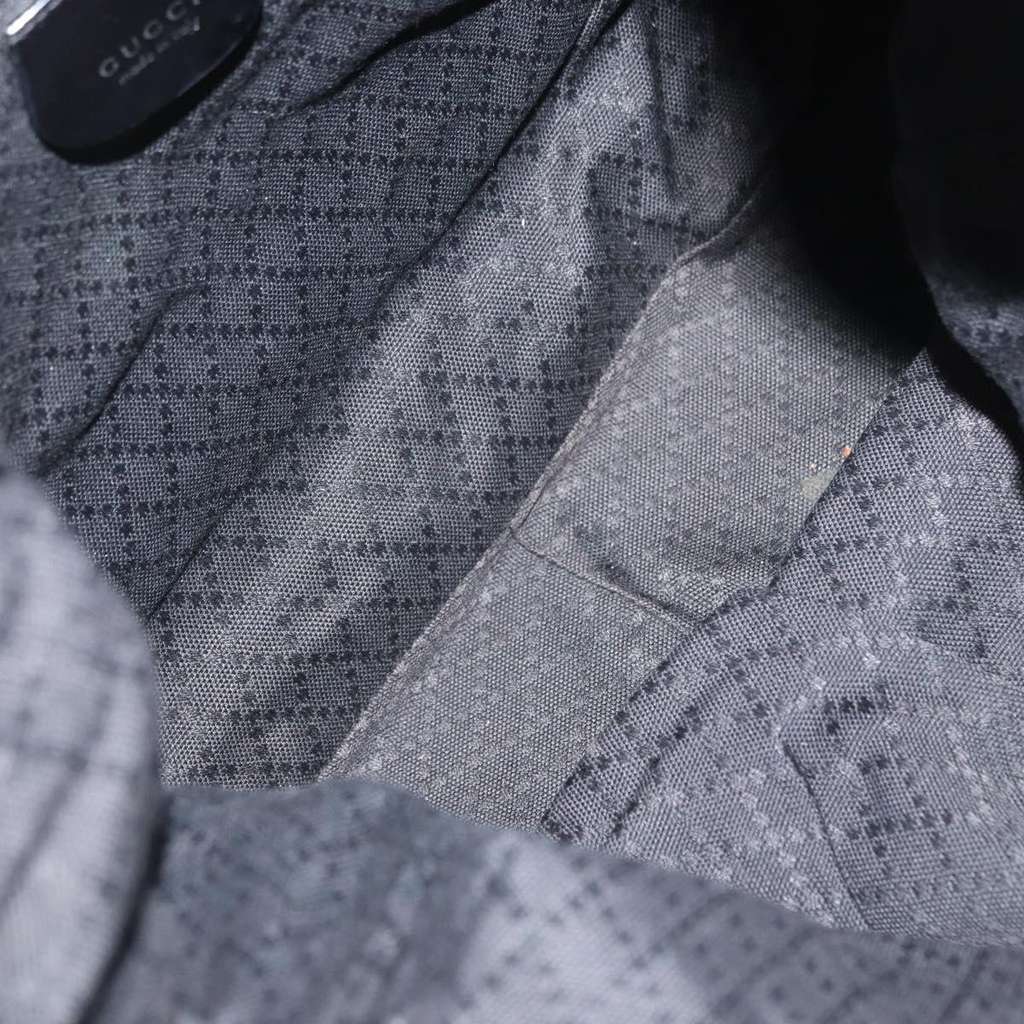 Gucci Vintage Bamboo Handle Bag Black Fair condition - Box View