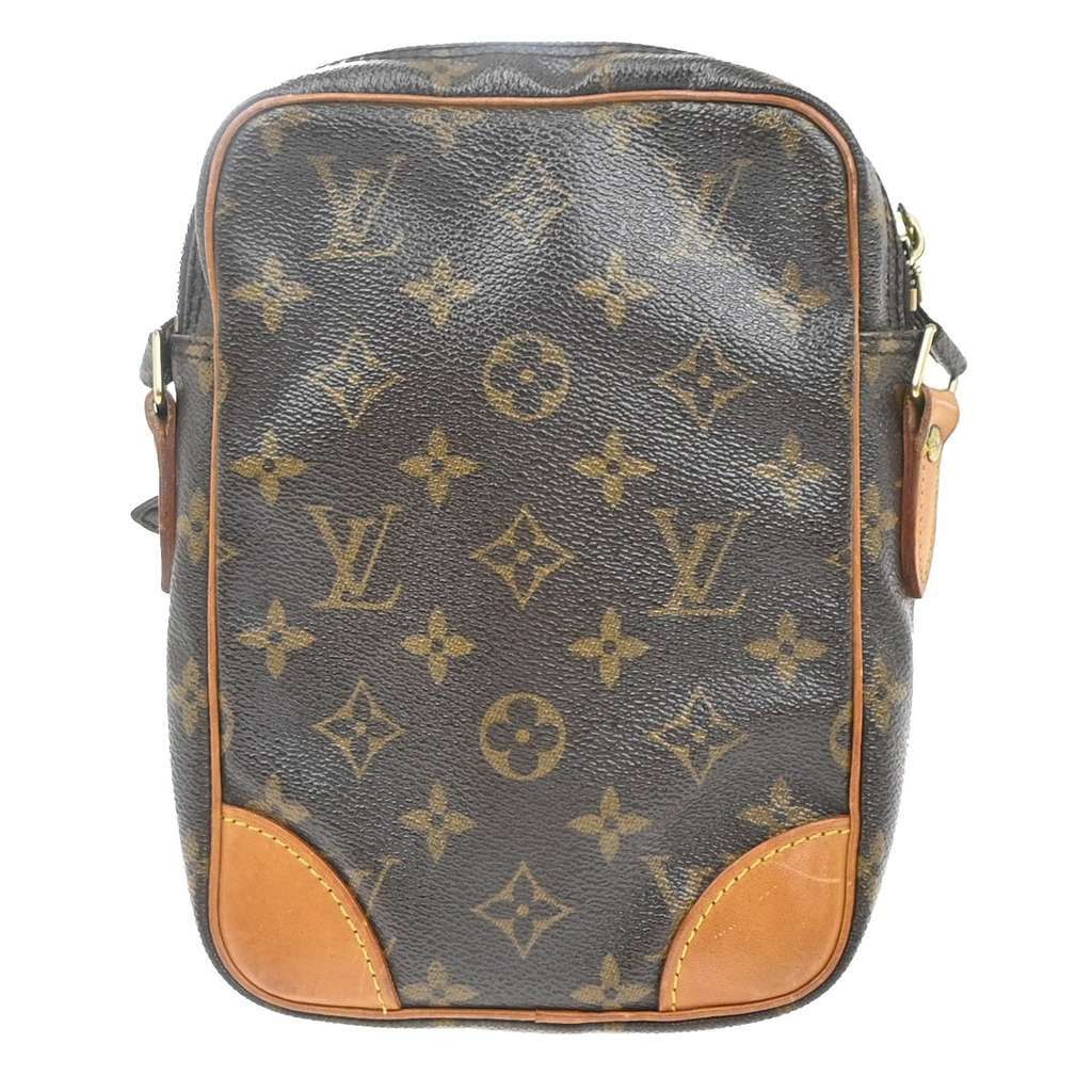 Louis Vuitton Danube Handbag Brown Canvas Good condition - Back View