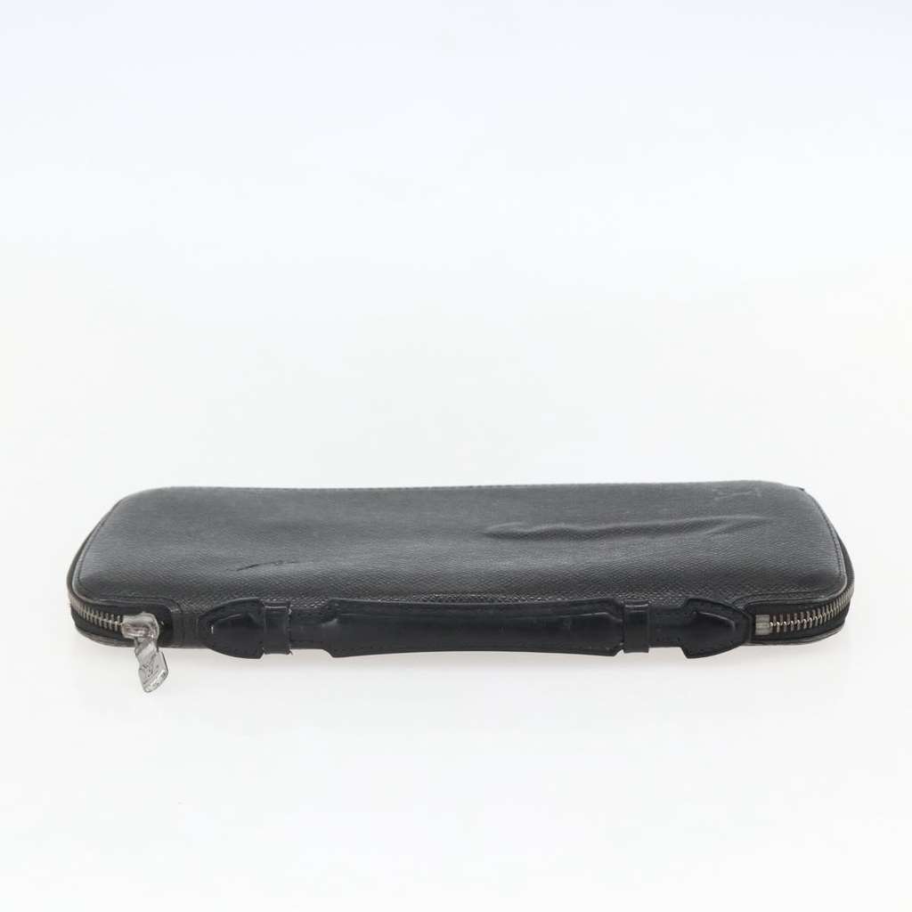 Louis Vuitton Atoll Organizer Wallet Black Leather Good condition - Model View