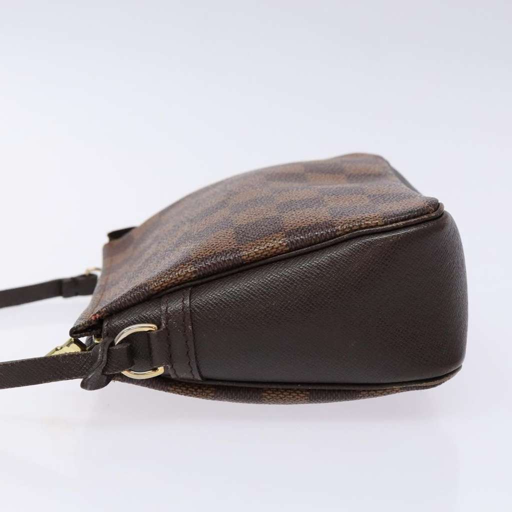 Louis Vuitton Trousse Make Up Bag Brown Canvas Good condition - Model View