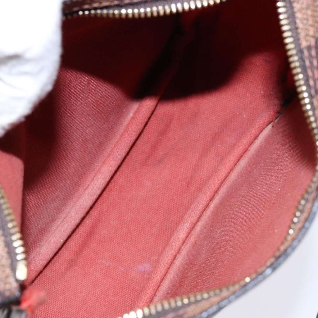 Louis Vuitton Trousse Make Up Bag Brown Canvas Good condition - Box View