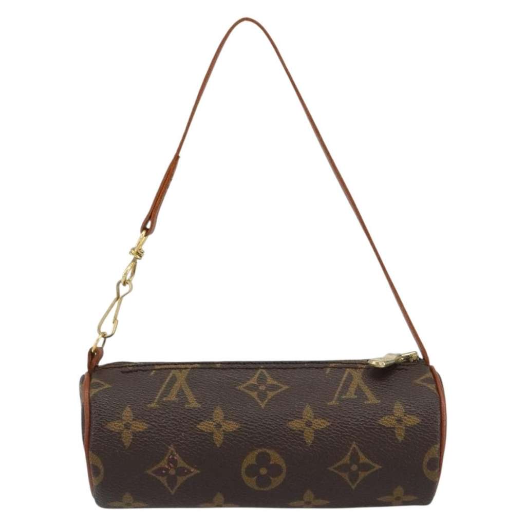 Louis Vuitton Papillon Pochette Brown Canvas Good condition - Back View