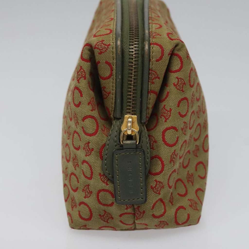 Celine C Macadam Pouch Beige Canvas Good condition - Inside View