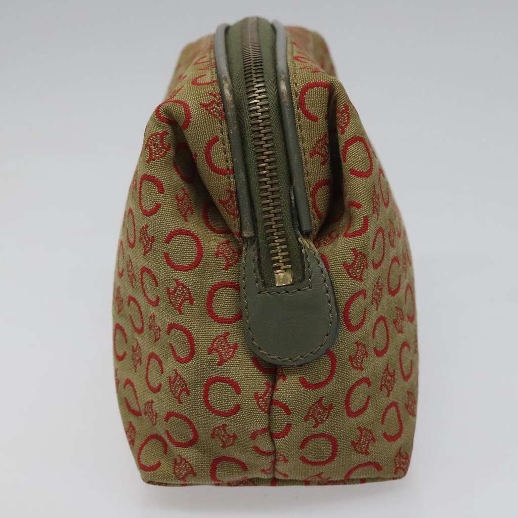 Celine C Macadam Pouch Beige Canvas Good condition - Model View