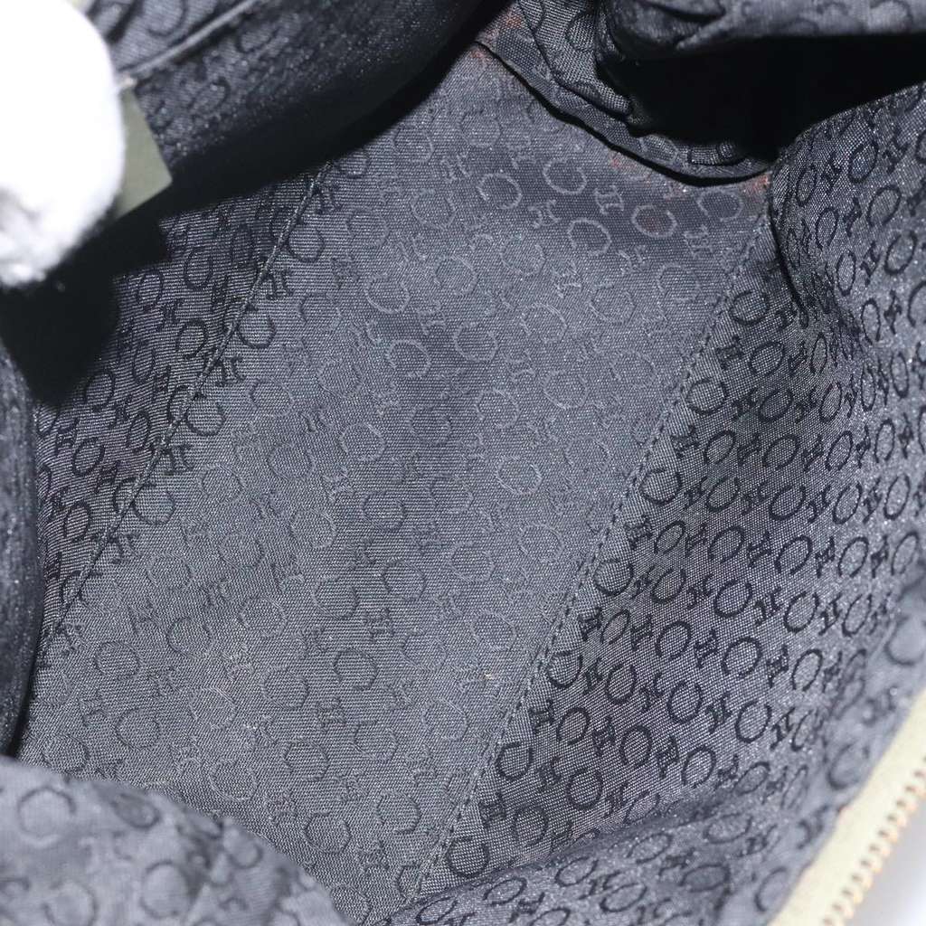 Celine C Macadam Pouch Beige Canvas Good condition - Box View