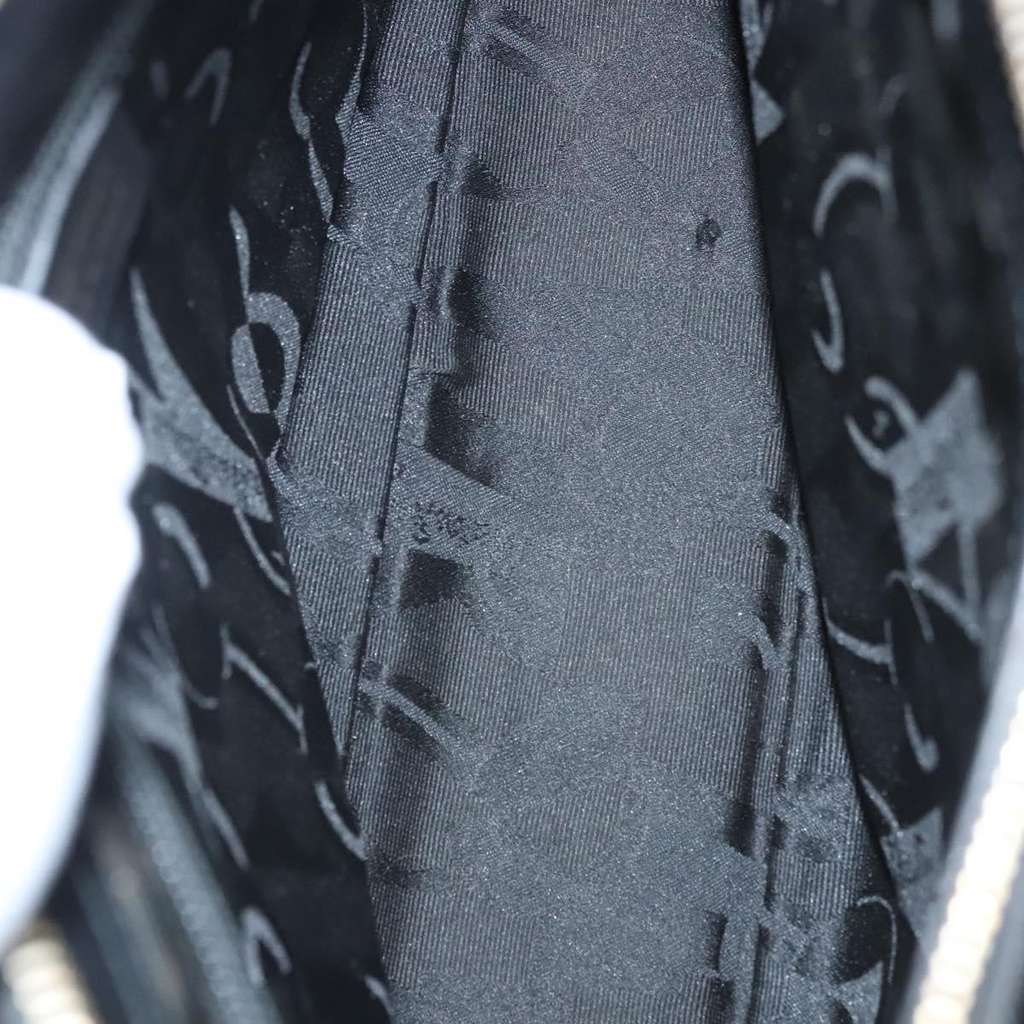 Salvatore Ferragamo Gancini Shoulder Bag Black Leather Good condition - Box View