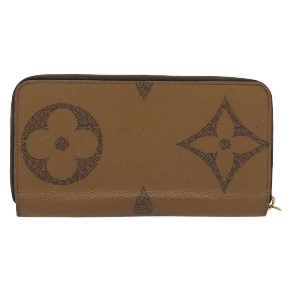 Louis Vuitton Zippy wallet Brown Canvas Good condition - Back View