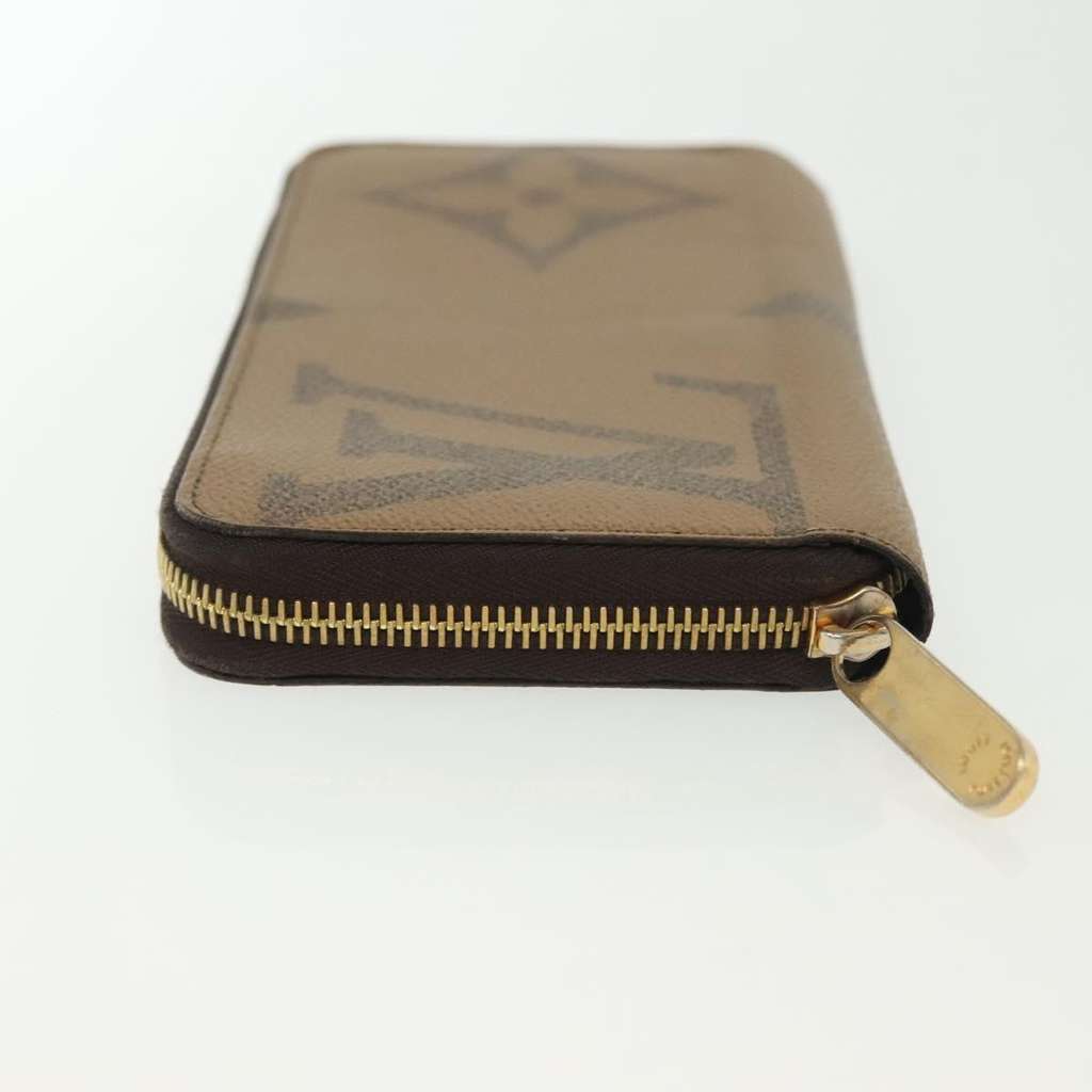 Louis Vuitton Zippy wallet Brown Canvas Good condition - Model View