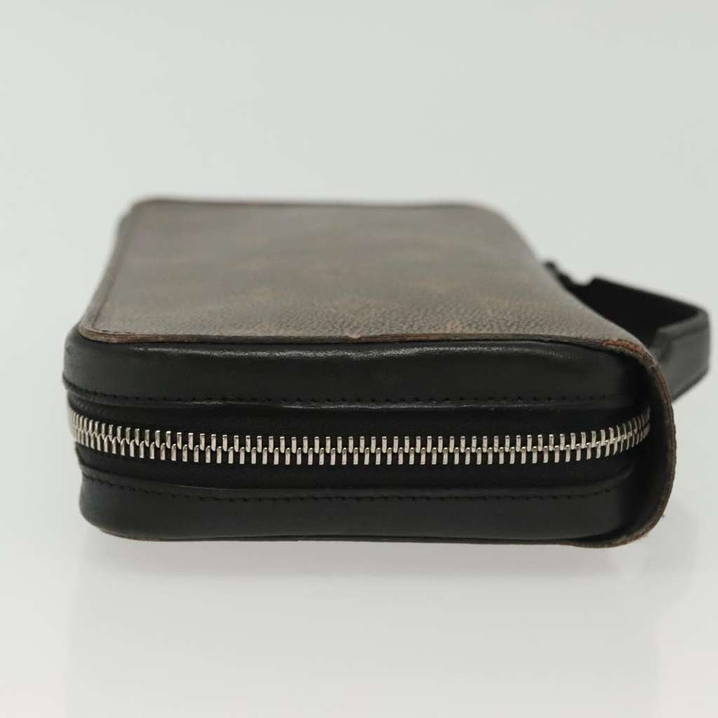 Louis Vuitton Poche Escapade Organizer Wallet Brown Canvas Fair condition - Inside View