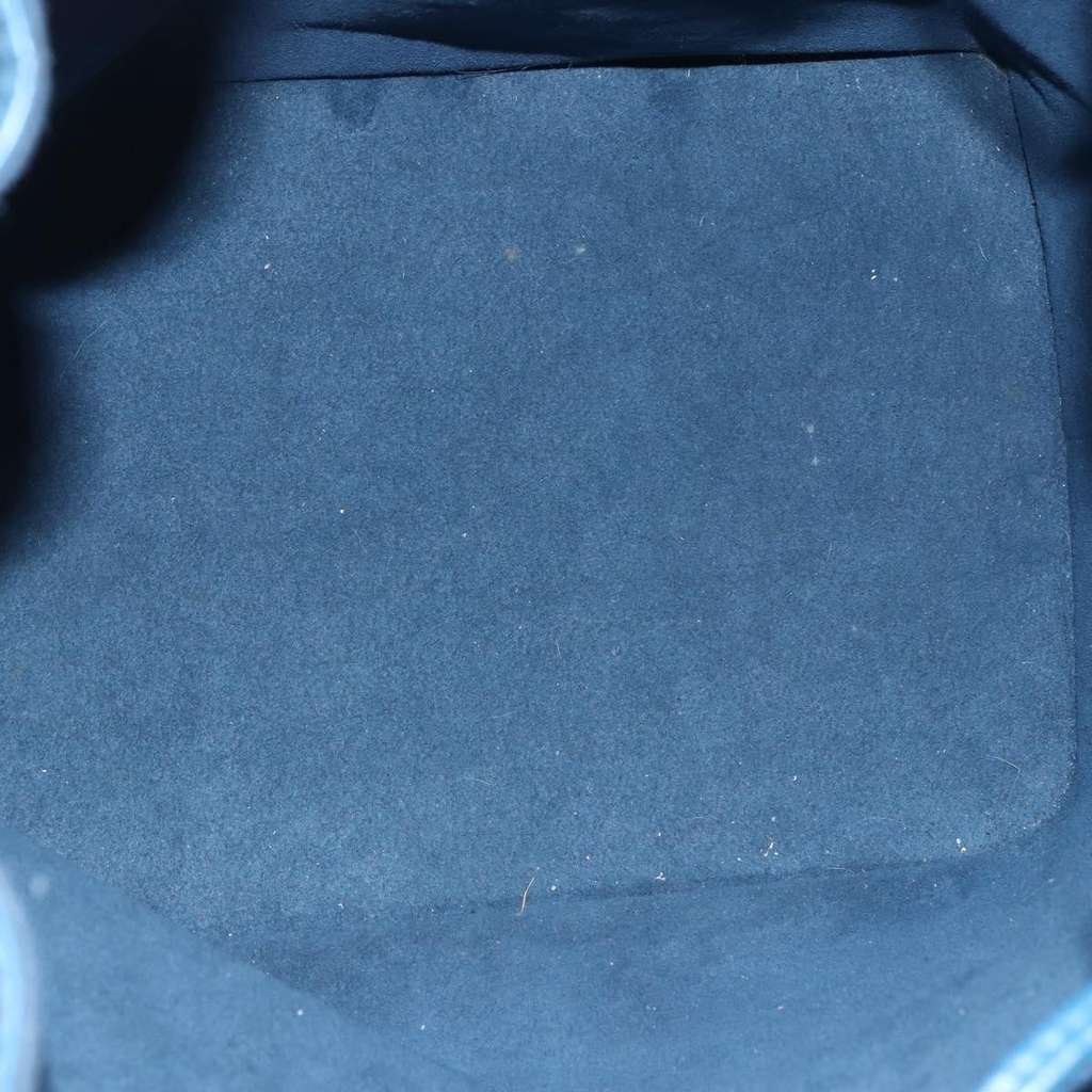 Louis Vuitton Petit Noe Handbag Blue Leather Good condition - Box View