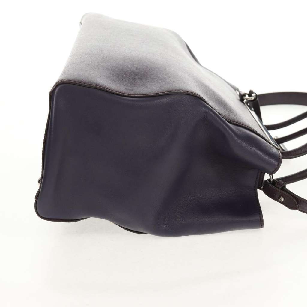 Fendi 2Jours Bag Purple Leather Good condition - Model View