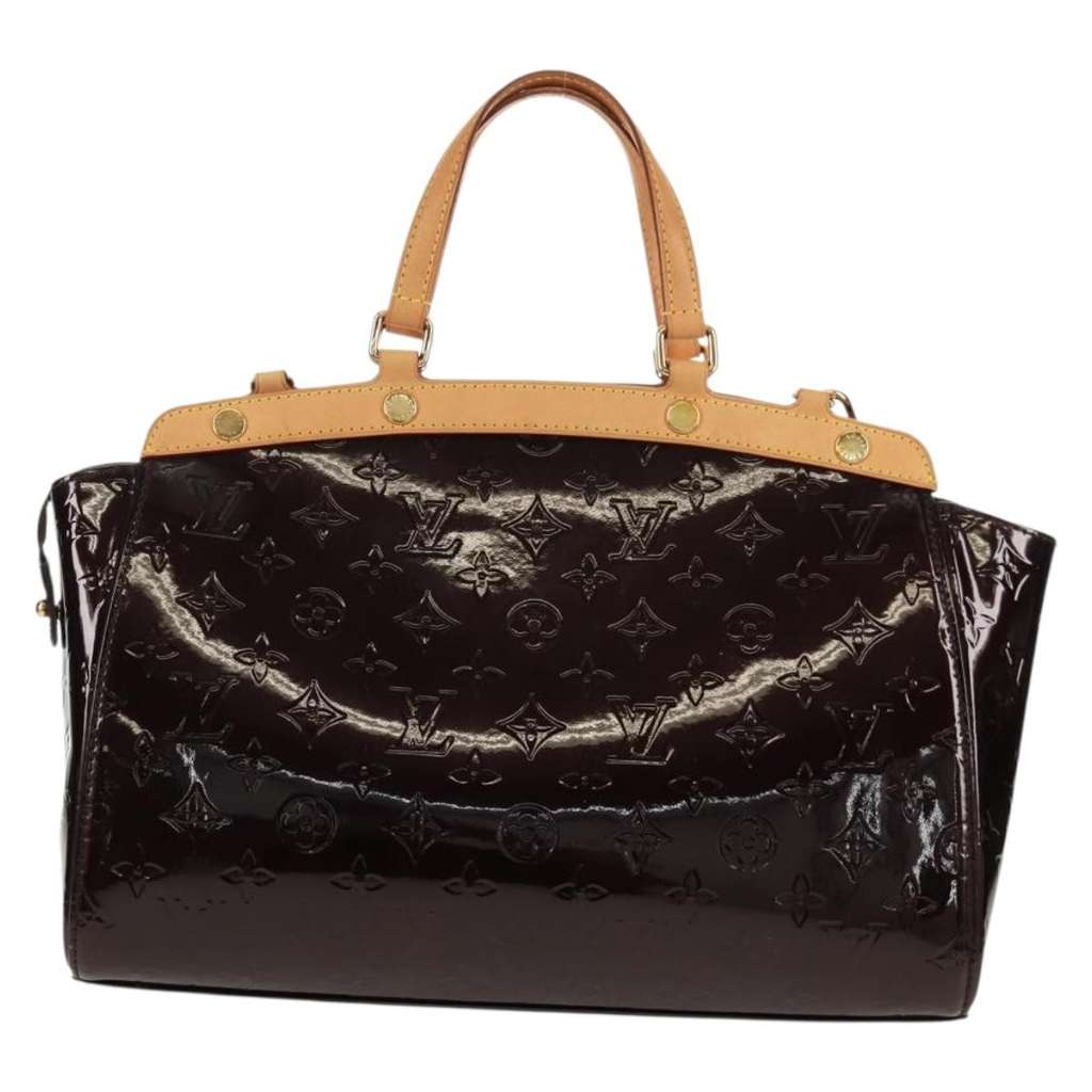 Louis Vuitton Brea Handbag Burgundy Good condition - Back View
