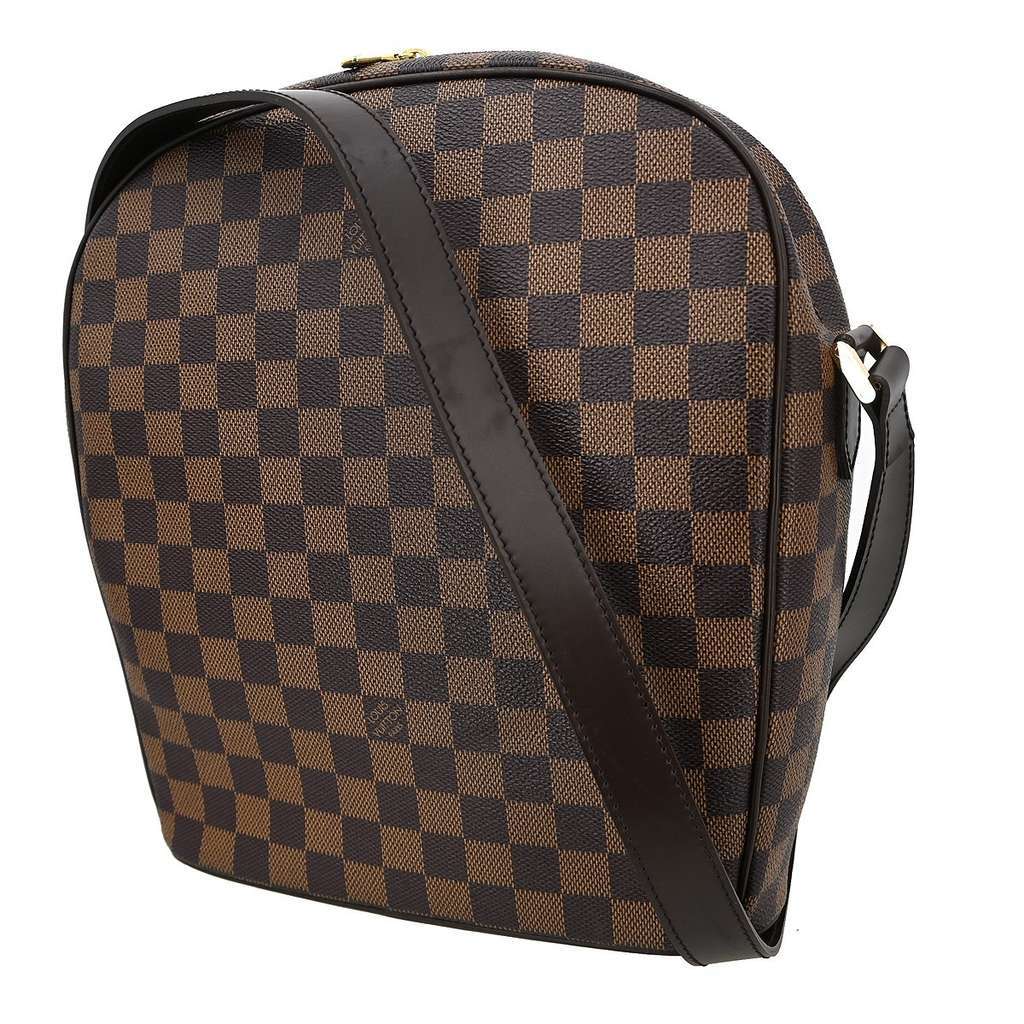 Louis Vuitton Ipanema Handbag Brown Canvas Good condition - Back View