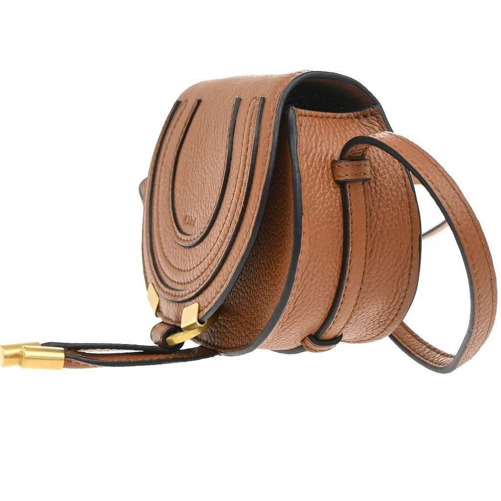 Chloe Marcie Crossbody Bag Brown Leather Very good condition - Inside View