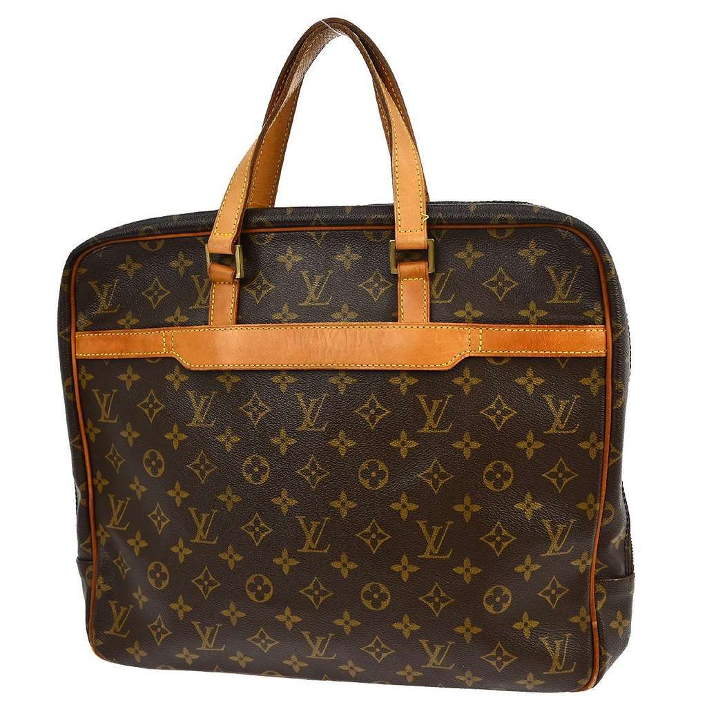 Louis Vuitton Porte-Documents Pegase Bag Brown Canvas Good condition - Back View