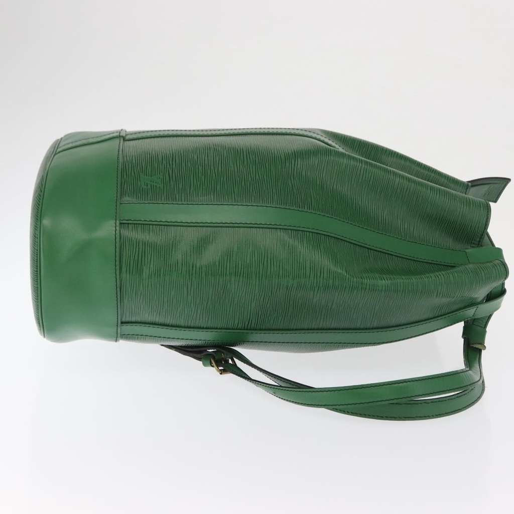 Louis Vuitton Randonnee Backpack Green Leather Good condition - Inside View