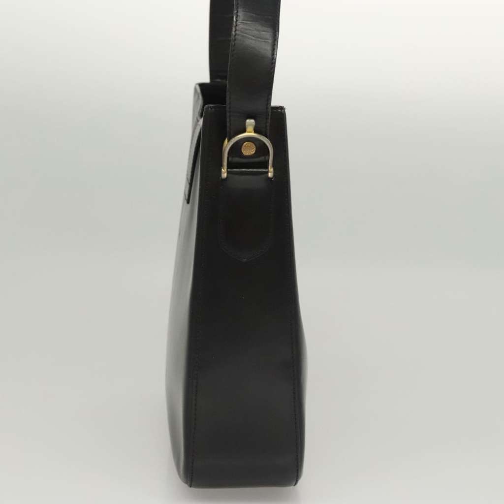 Celine Horse Carriage Shoulder bag Black Leather Good condition - Model View