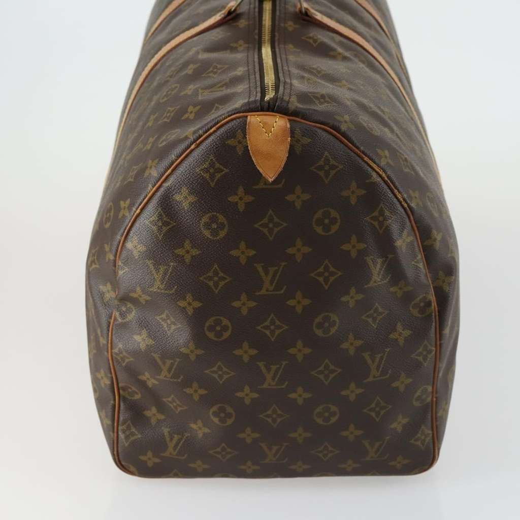 Louis Vuitton Keepall Bag Brown Canvas Fair condition - Inside View