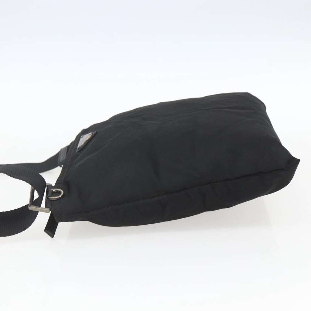 Prada Zip Top Messenger Bag Black Fair condition - Inside View
