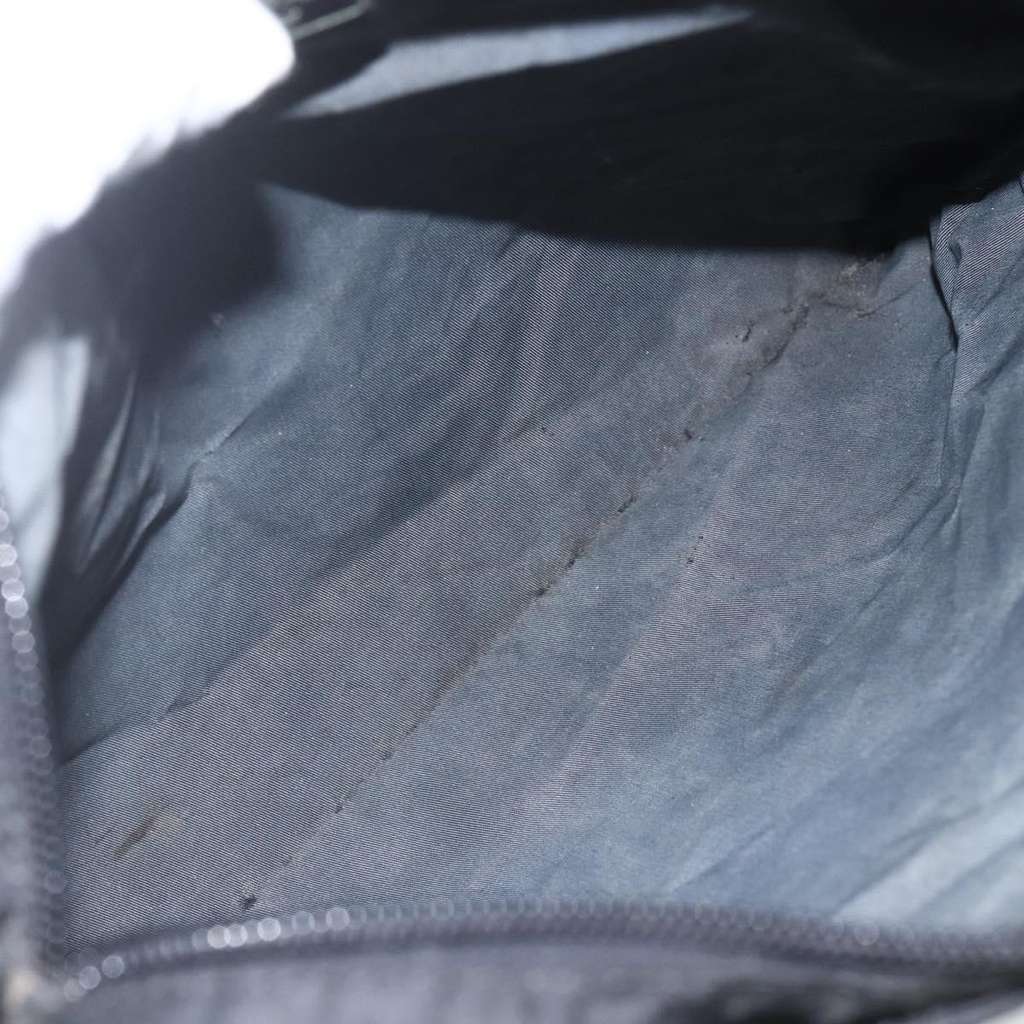 Prada Zip Top Messenger Bag Black Fair condition - Box View