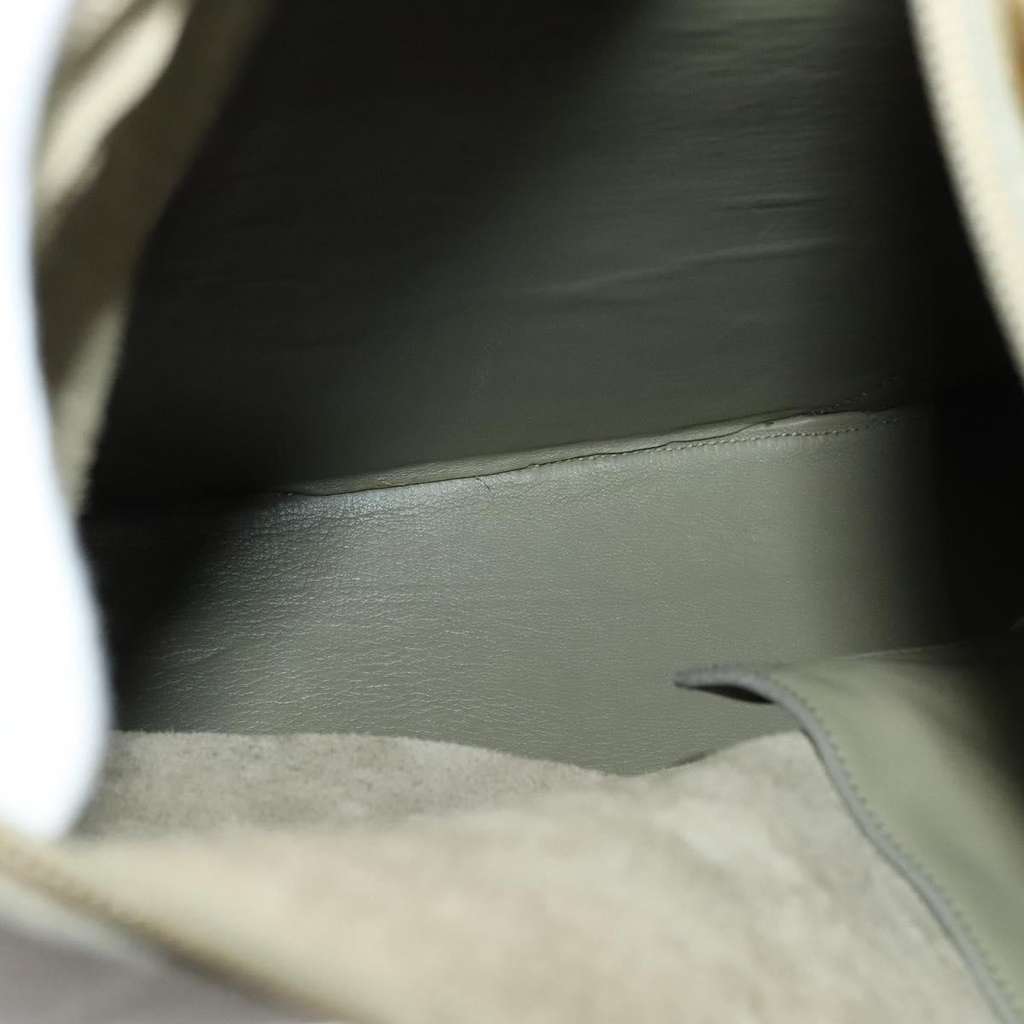 Loewe Anton Sling Bag Green Leather Good condition - Box View