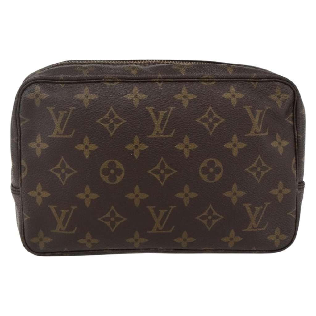 Louis Vuitton Trousse Toilette Brown Canvas Fair condition - Back View