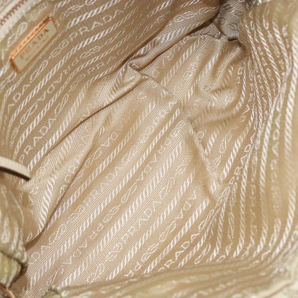 Prada Vintage Handbag Beige Good condition - Box View