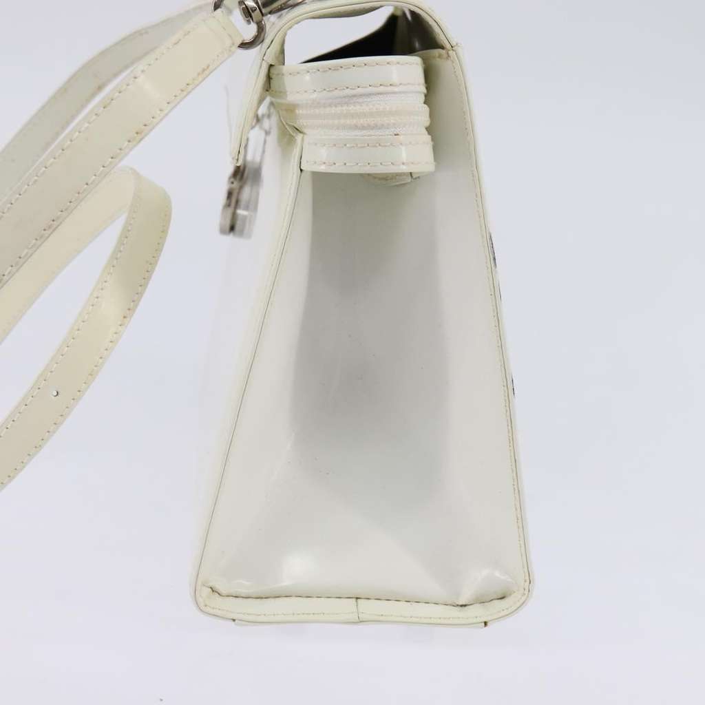 Salvatore Ferragamo Gancini handbag White Good condition - Model View