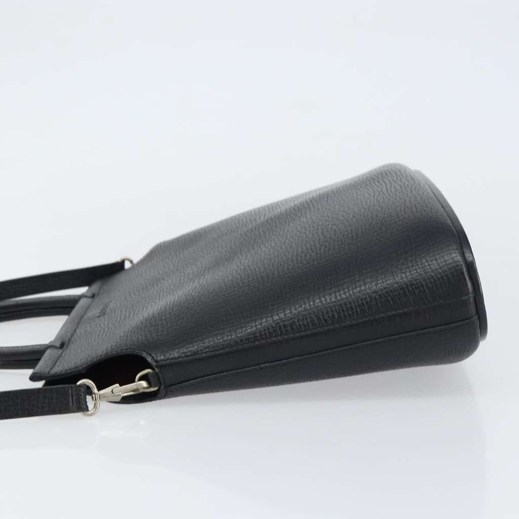 Loewe Vintage Handbag Black Leather Good condition - Model View