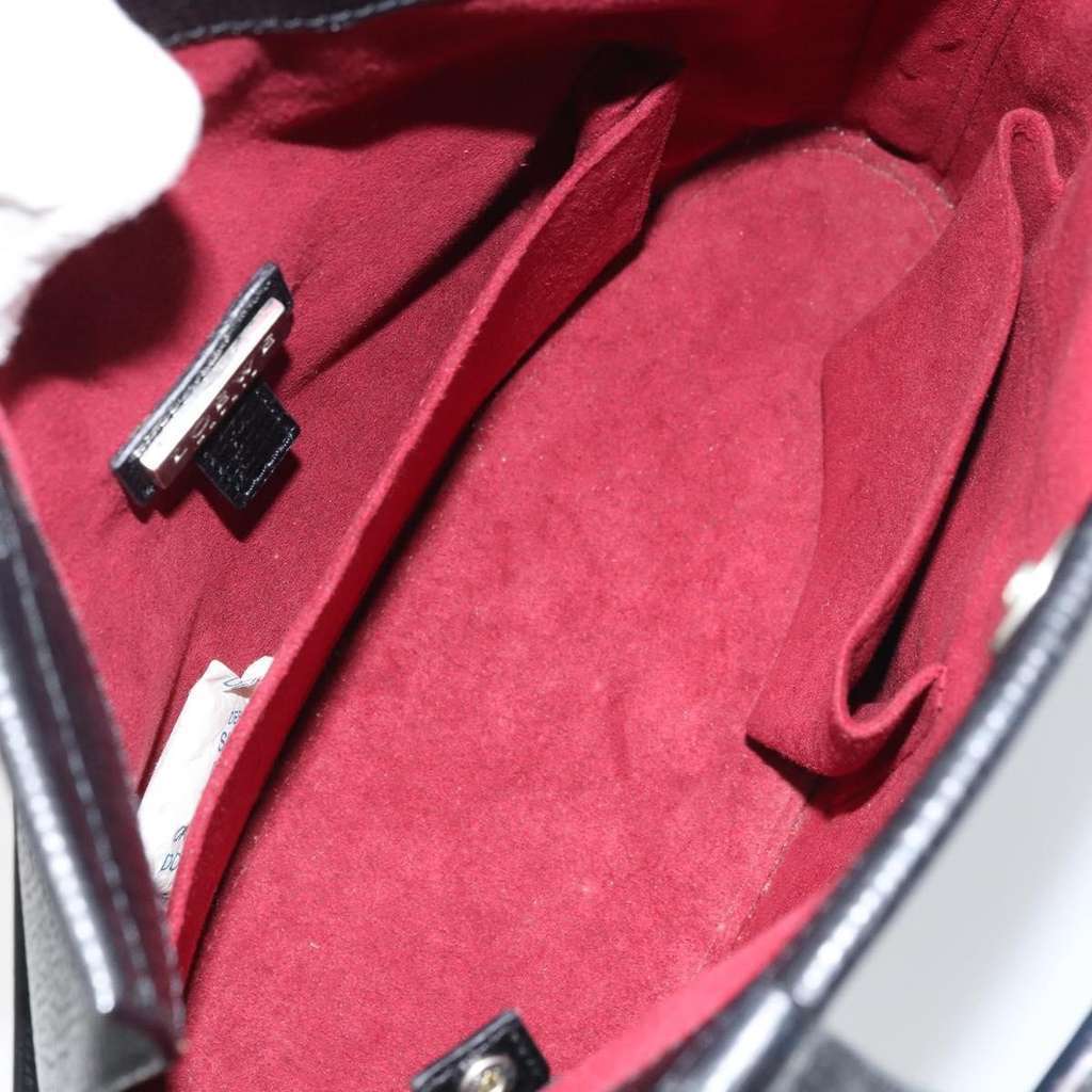 Loewe Vintage Handbag Black Leather Good condition - Box View