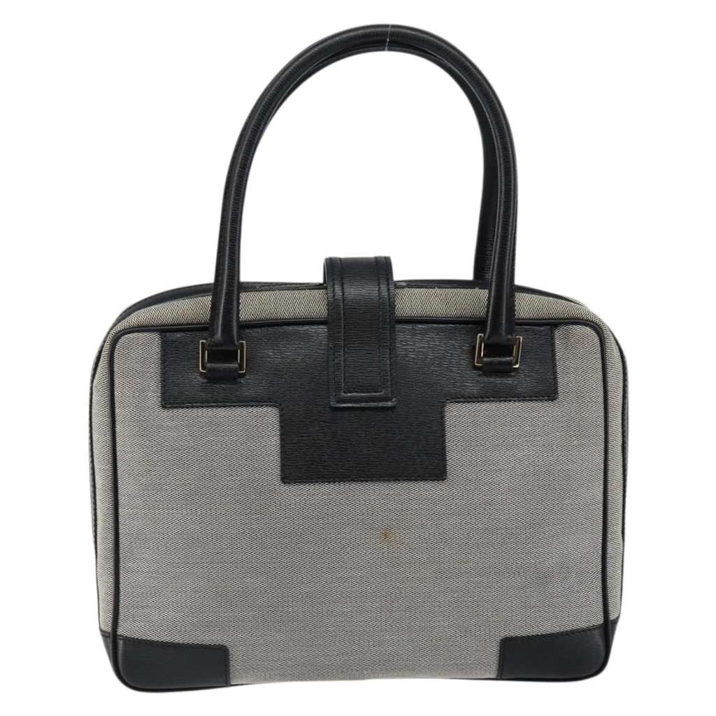 Gucci Vintage square G handbag Other Canvas Good condition - Back View