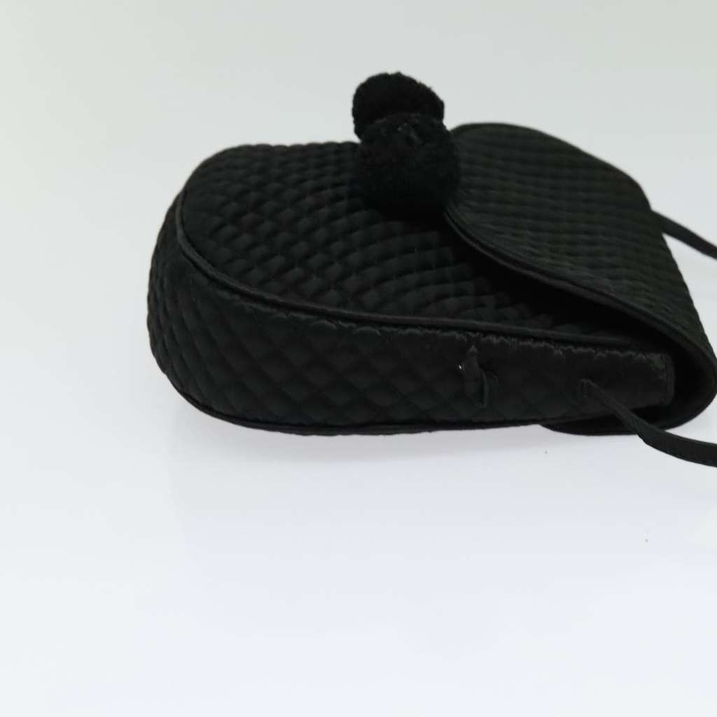 Bottega Veneta Intrecciato Clutch bag Black Satin Good condition - Model View