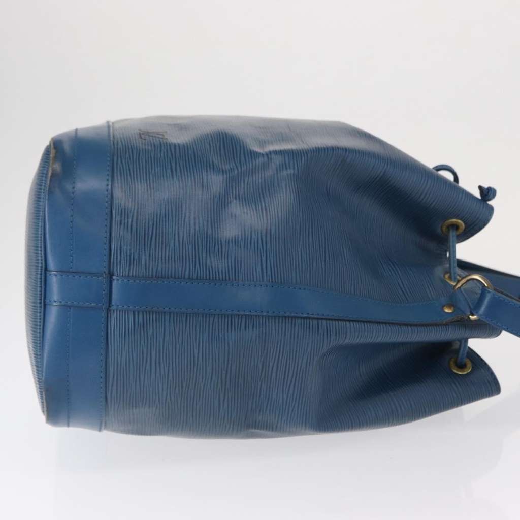 Louis Vuitton Noe Handbag Blue Leather Fair condition - Inside View