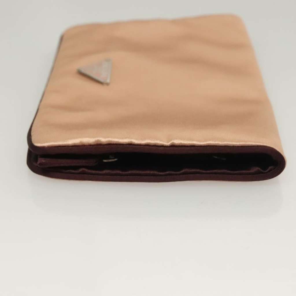 Prada Vintage Pouch Beige Satin Good condition - Inside View