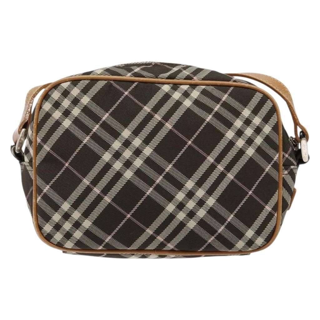 Burberry Nova Check Blue Label Brown Canvas Good condition - Back View