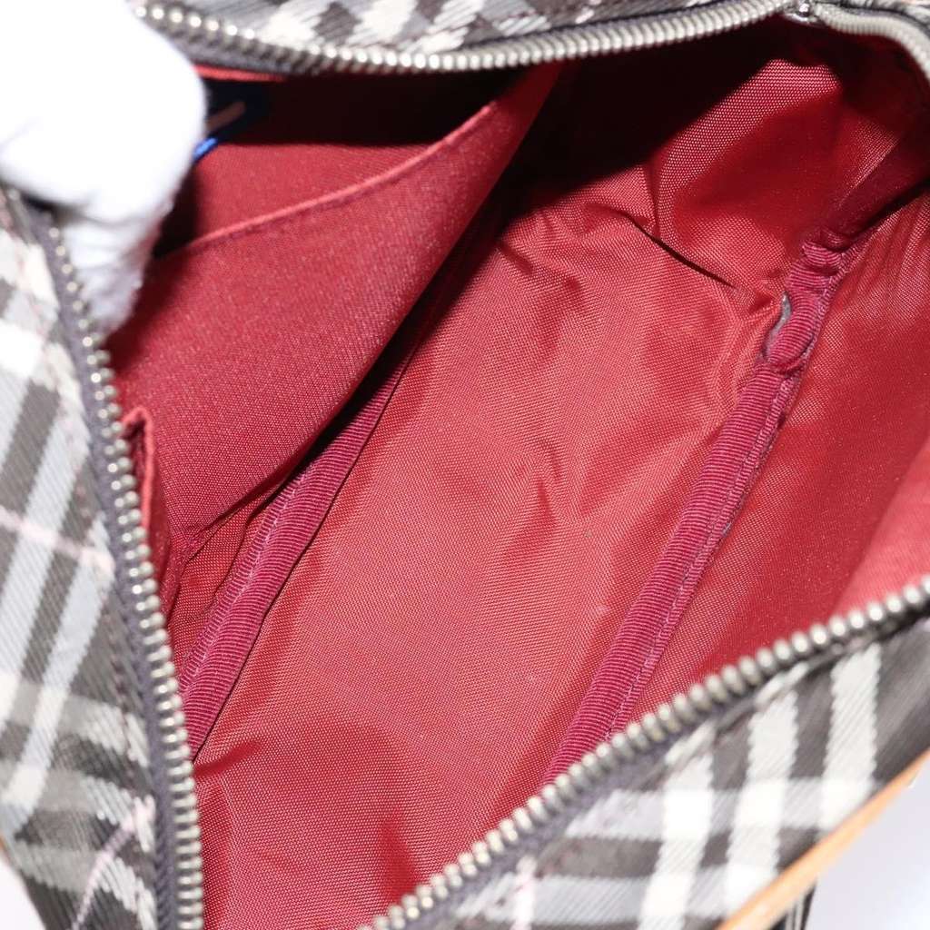 Burberry Nova Check Blue Label Brown Canvas Good condition - Box View