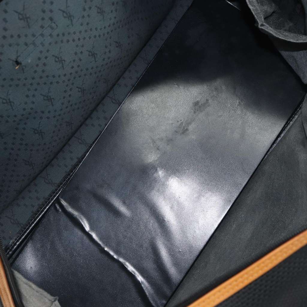 Saint Laurent Vintage Boston Black Canvas Good condition - Box View