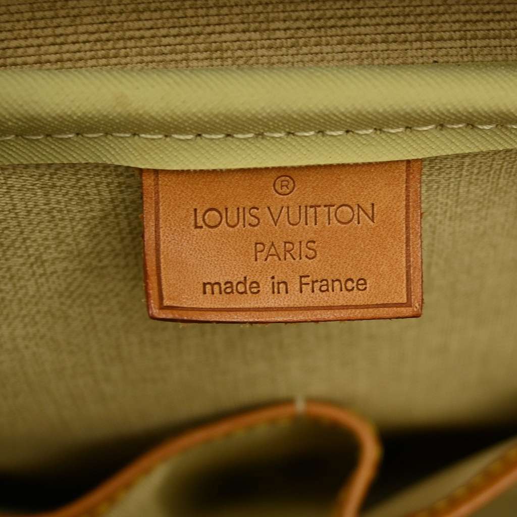 Louis Vuitton Deauville Handbag Brown Canvas Good condition - Model View