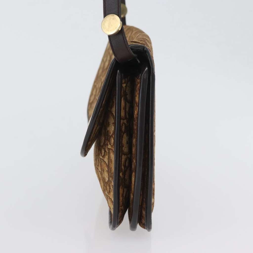 Christian Dior Trotter shoulder bag Brown Canvas Good condition - Inside View