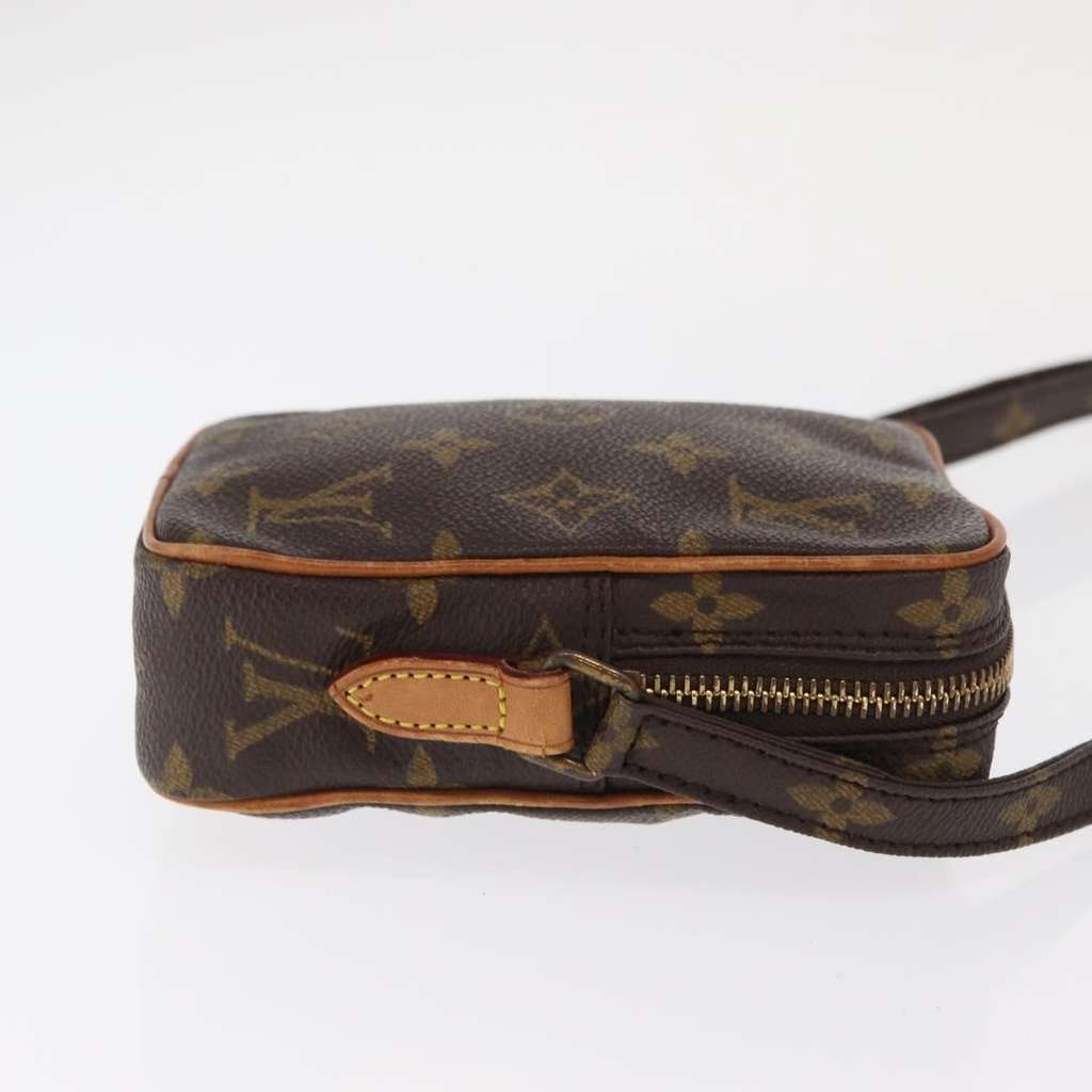 Louis Vuitton Danube Handbag Brown Canvas Good condition - Inside View