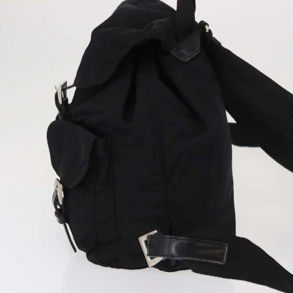 Prada Double Front Pocket Backpack Black Good condition - Inside View