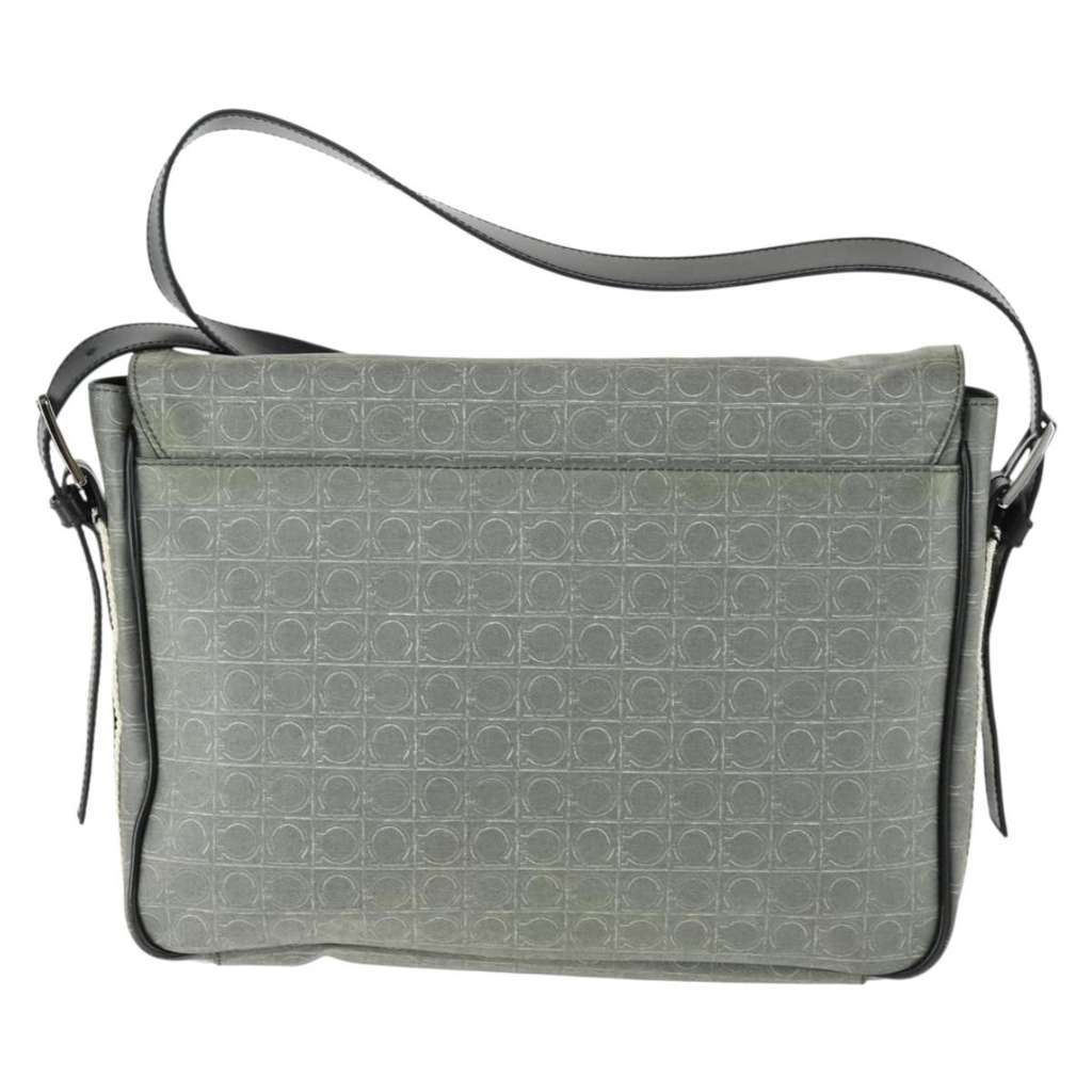 Salvatore Ferragamo Gancini Flap Shoulder Bag Other Good condition - Back View