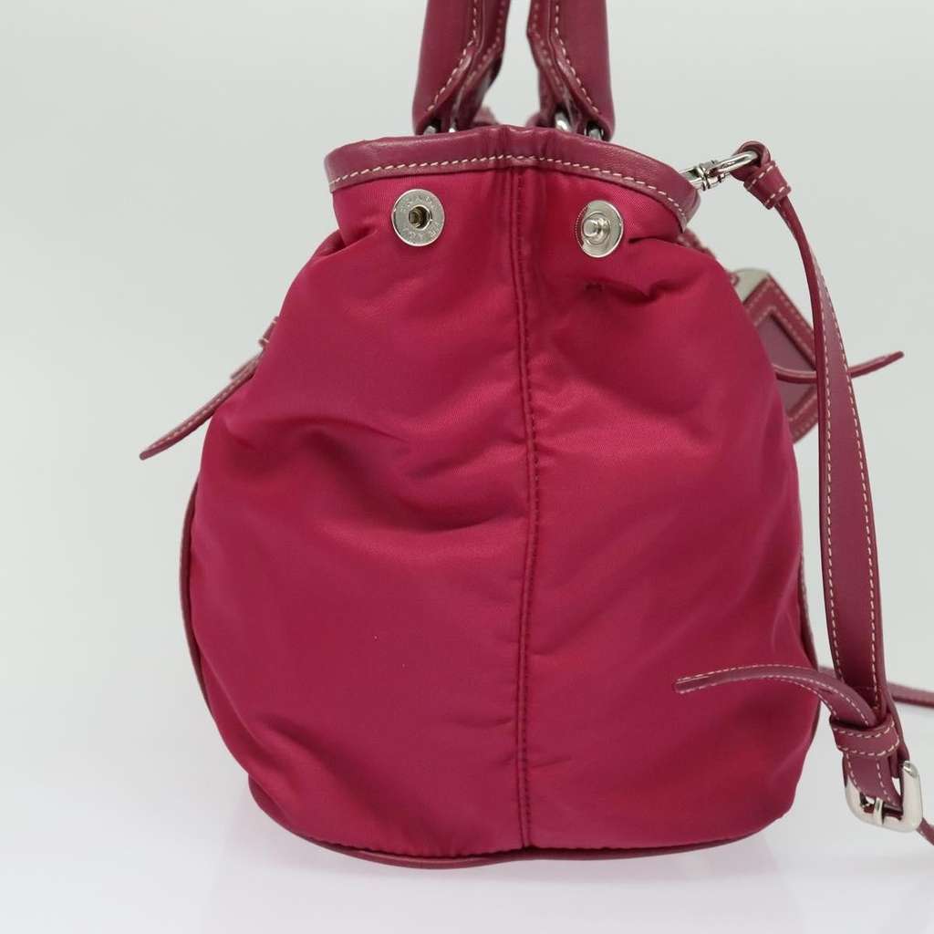 Prada Convertible Belted Hobo Pink Good condition - Inside View